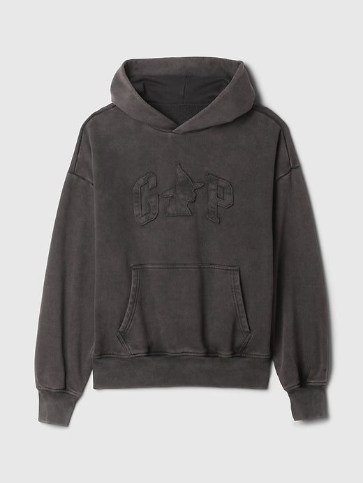 RAV GRAUER KAPUZENPULLOVER